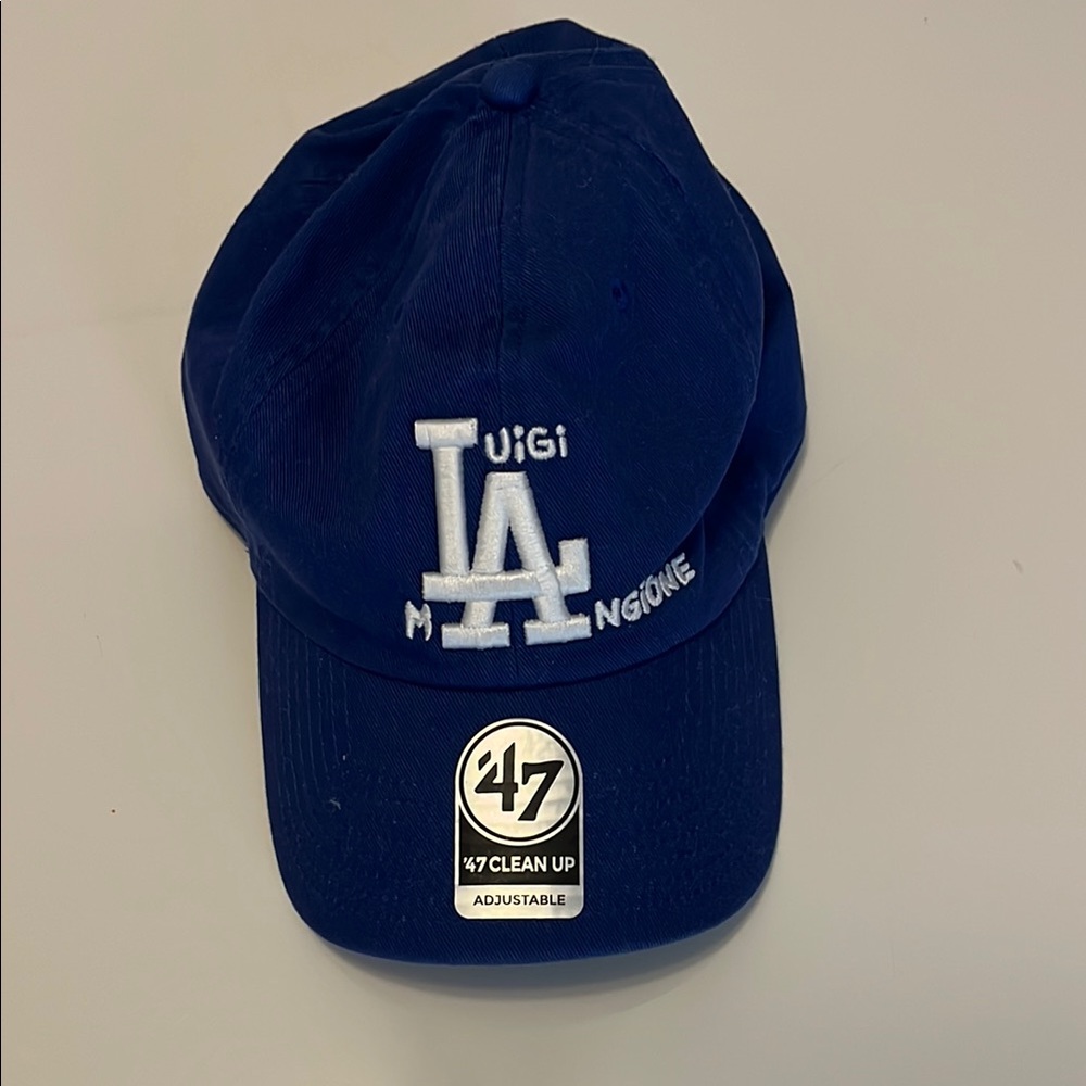47 Blue and White Dodgers Hat